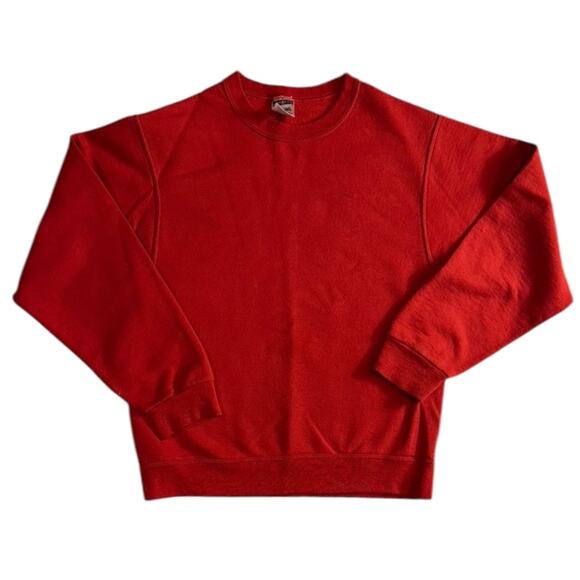 Jerzees Red Crewneck Alvin Sweatshirt - Picture 1 of 4